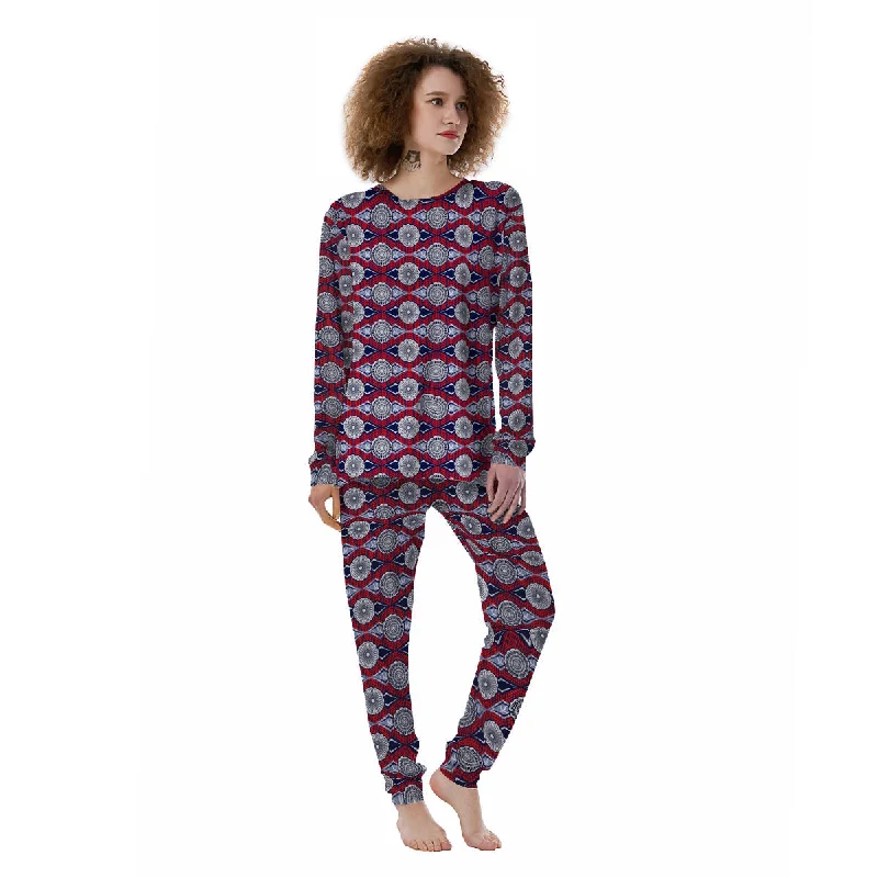 African Kitenge Print Women's Pajamas Minimalist pajama sets