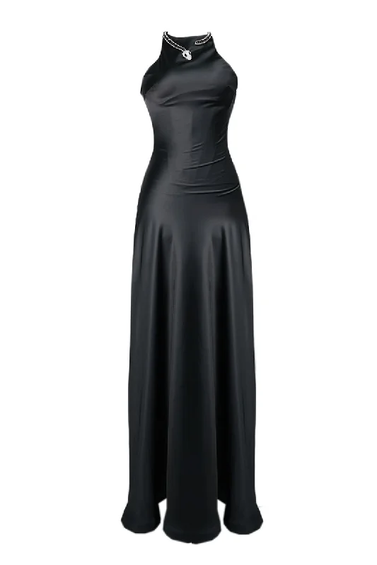 SLEEK SERPENTE EMBELLISHED GOWN Sexy unclassified dresses