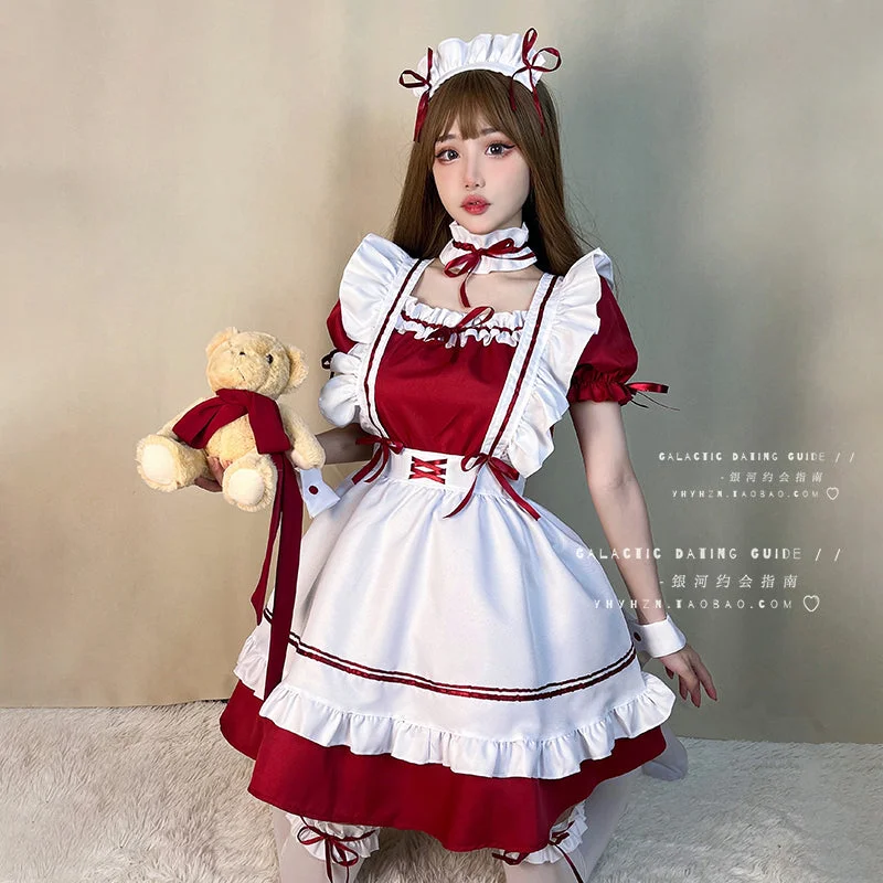 Classic maid cosplay dress A41301 Tulle unclassified dresses