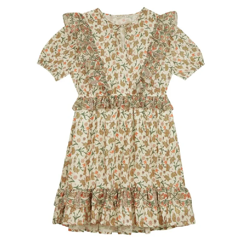 Indiana Print Dress - Indiana Print Organza floral dresses