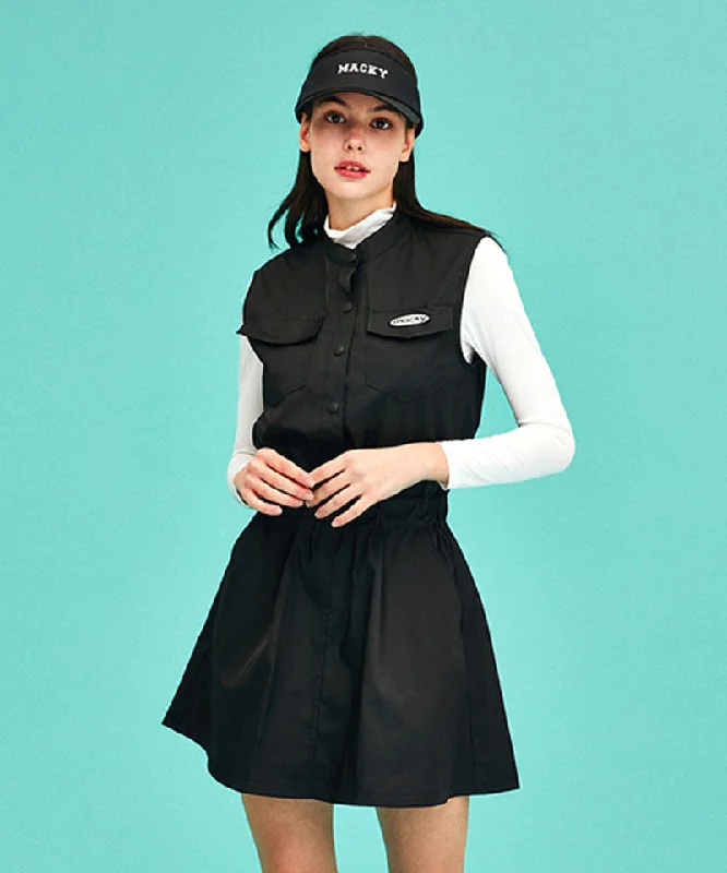 MACKY Golf: Marine Wearable Dress - Black Spring unclassified dresses