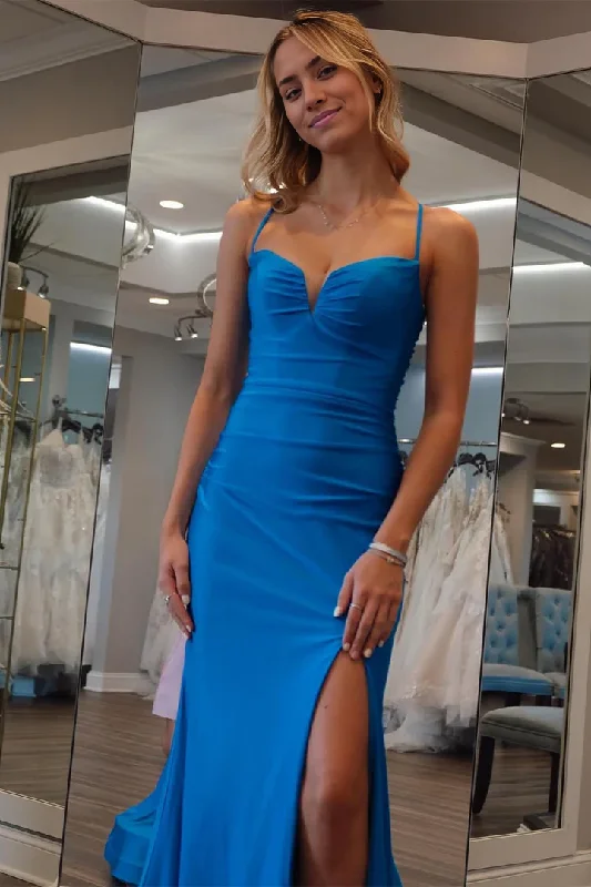 Prom Dress Sling Elegant Side Slit Dress Designer unclassified dresses