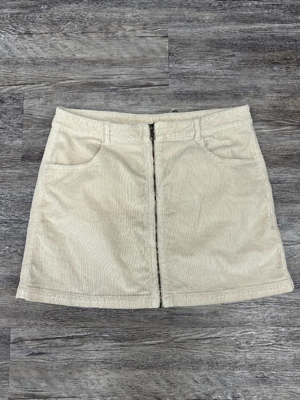 Skirt Mini & Short By American Eagle In Cream, Size: 16 Mini Skirt Dress