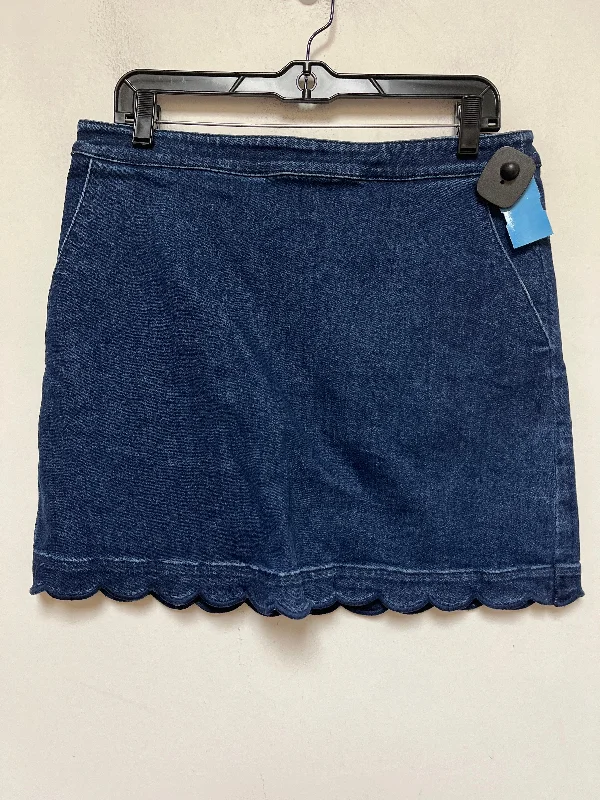 Skirt Mini & Short By Draper James In Blue Denim, Size: 8 Mini Skirt Set