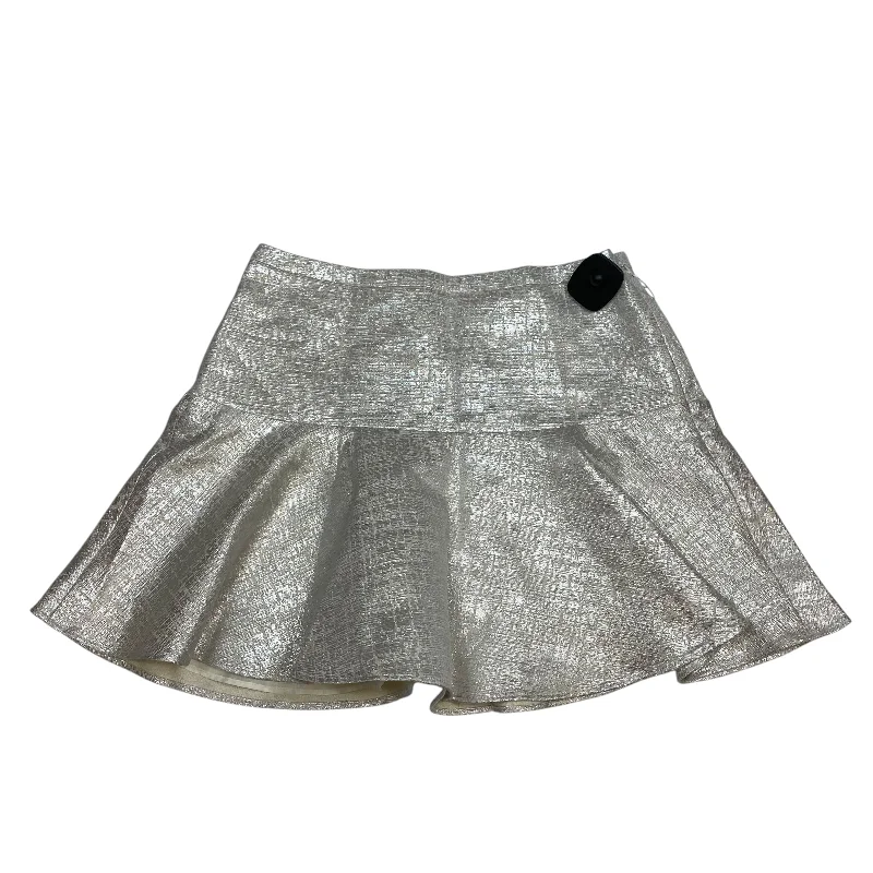 Skirt Mini & Short By Express In White, Size: 2 Polka Dot Skirt