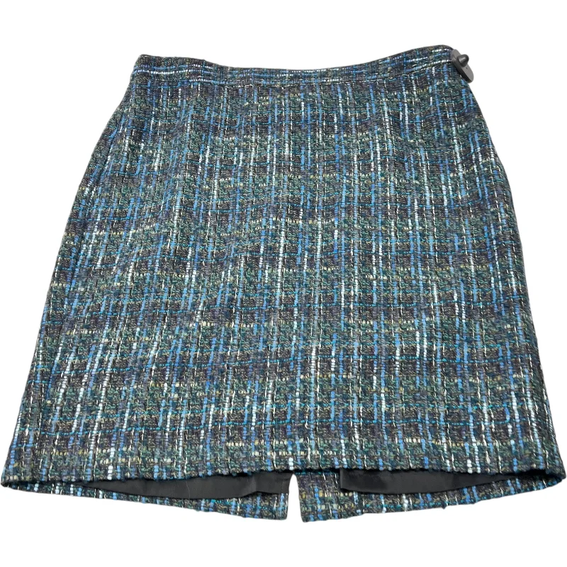 Skirt Mini & Short By J. Jill In Blue, Size: L Cute Mini Skirt