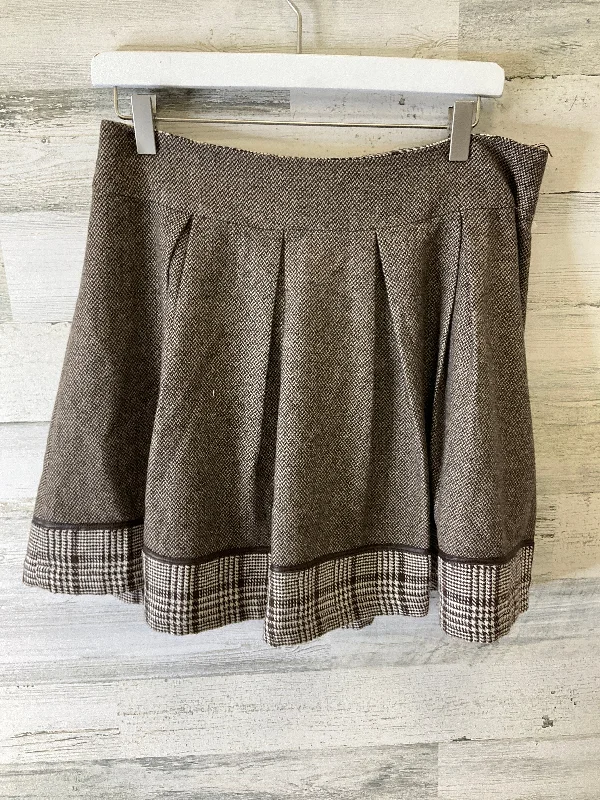 Skirt Mini & Short By Mystree In Brown, Size: L Mini Skirt Vibes