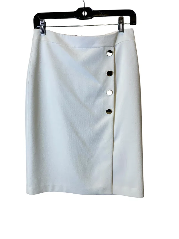 Skirt Mini & Short By Tahari By Arthur Levine In White, Size: 8 Comfortable Mini Skirt