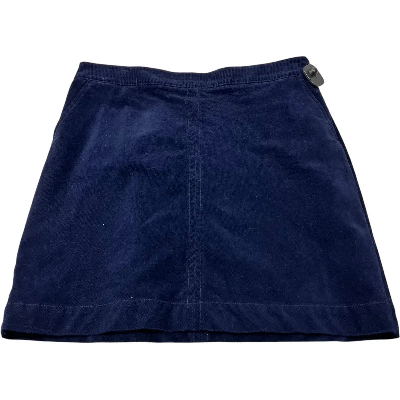 Skirt Mini & Short By Talbots In Navy, Size: Petite L Vintage Pleated Skirt