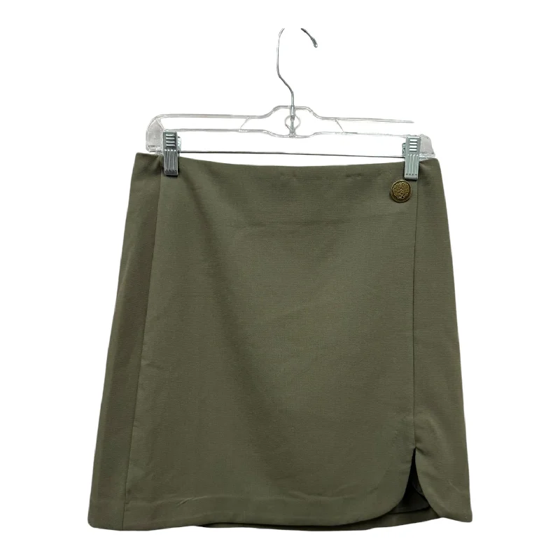 Skirt Mini & Short By Vince Camuto In Green, Size:2 Mini Skirt Trendy