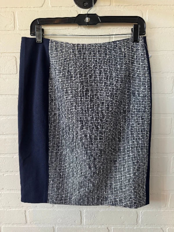 Skirt Mini & Short By White House Black Market In Blue, Size: 8 Boho Chic Mini Skirt