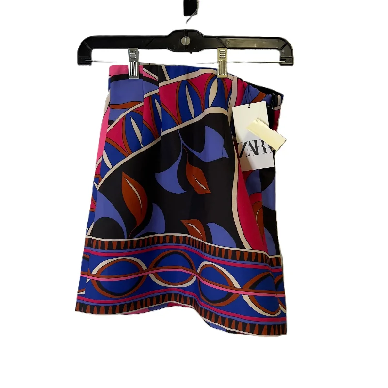 Skirt Mini & Short By Zara In Multi-colored, Size: Xs Casual Mini Skirt