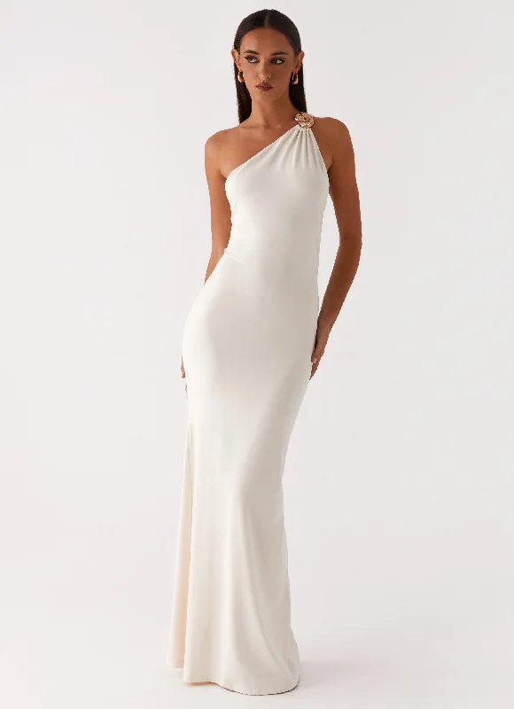 Infinity Maxi Dress - Ivory Maxi Skirt Dress