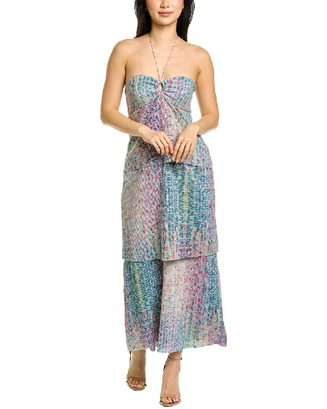 Saylor Sydou Maxi Dress V-neck Maxi Skirt