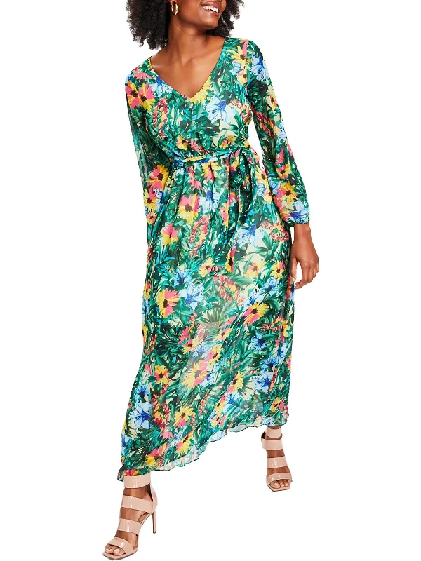 Womens Floral Long Maxi Dress Maxi Skirt Fashion