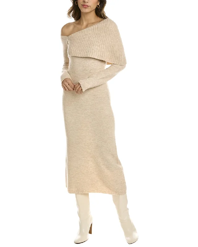 Cult Gaia Lydia Alpaca & Wool-Blend Sweaterdress Loose Knit Sweater