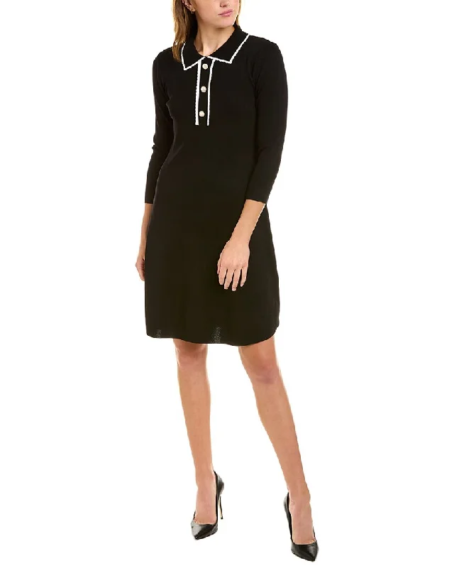 Nanette by Nanette Lepore Coco Sweaterdress Chunky Knit Sweater Dress