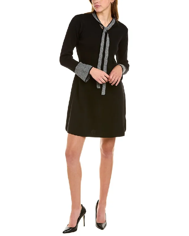 Nanette by Nanette Lepore Luciana Sweaterdress Elegant Sweater Dress